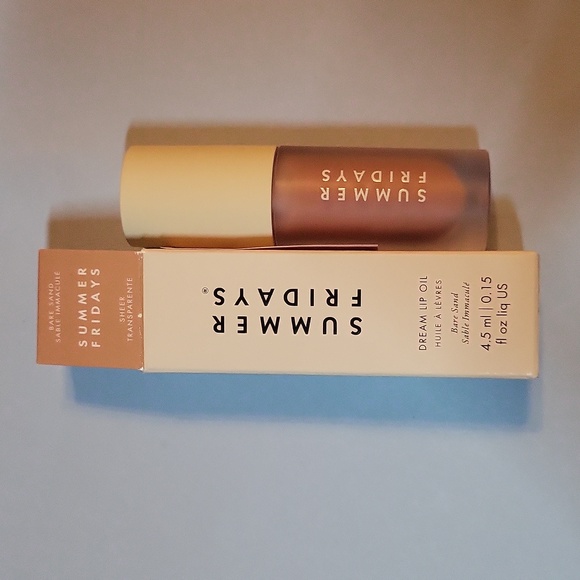 Summer Fridays Dream Lip Oil: Bare Sand, 4.5ml, NIB - Picture 6 of 6